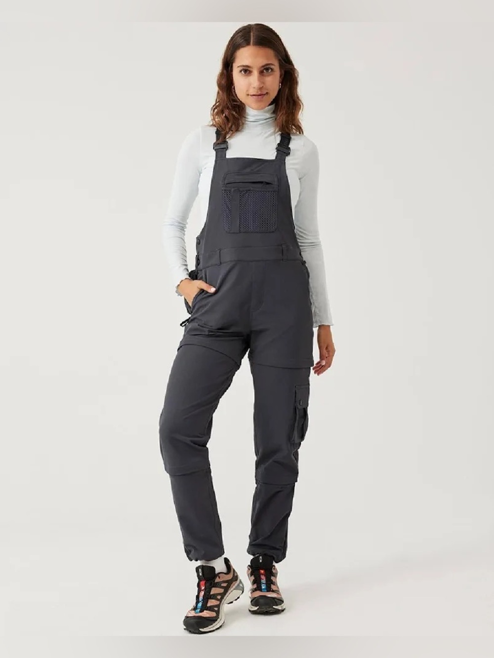 Outdoor Voices RecTrek Zip-Off Overalls